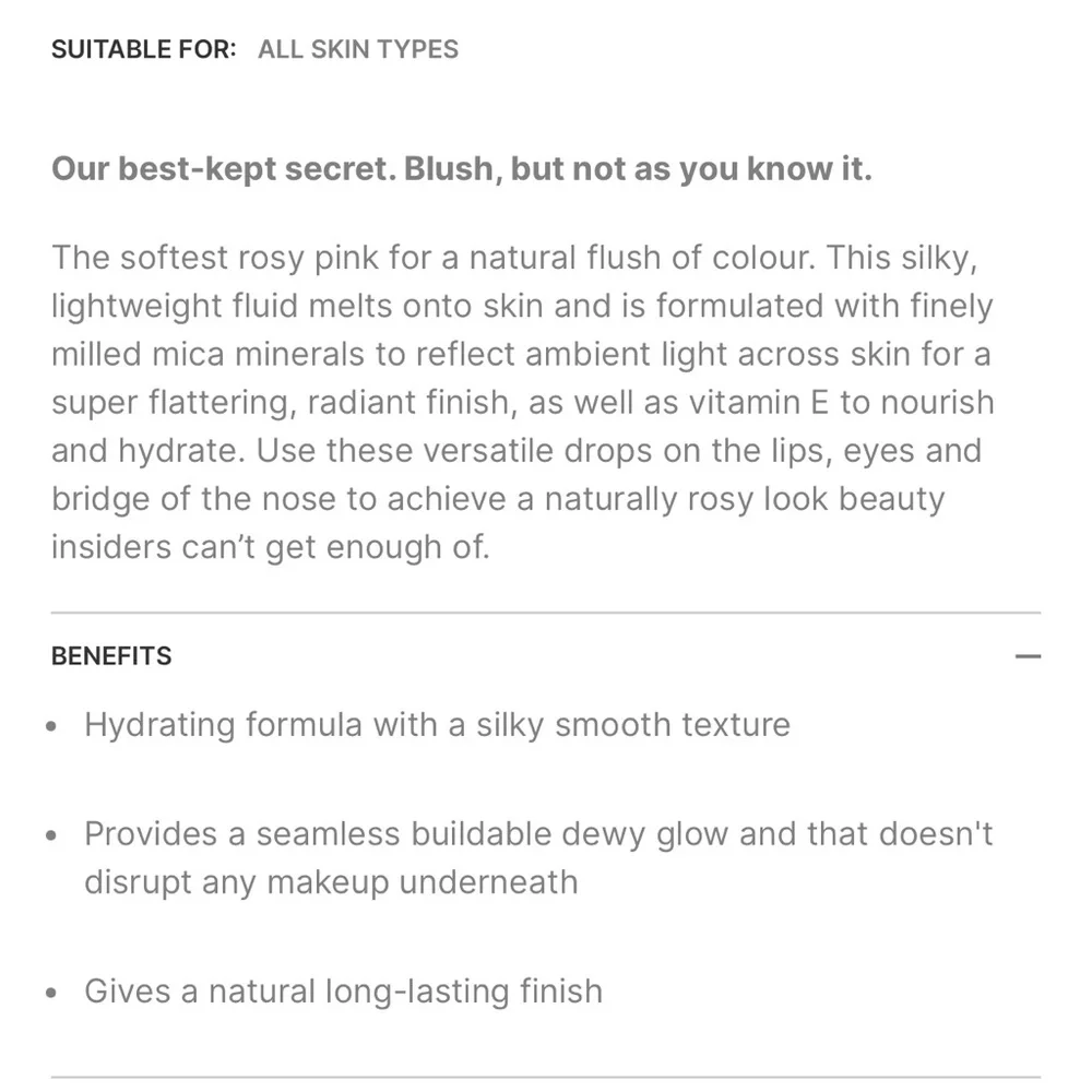 Rodial Blush Drops - Frosted Pink